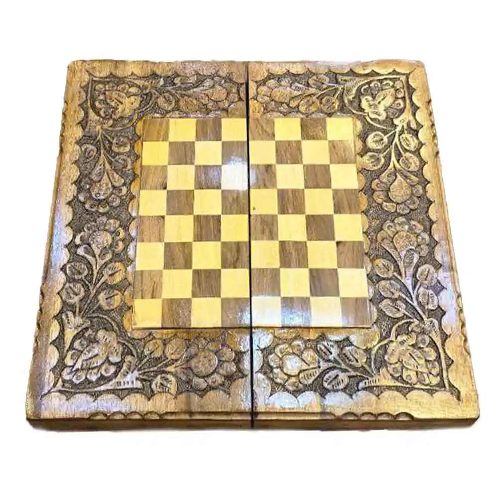 تخته نرد گردو منبت ۴۰×۴۰