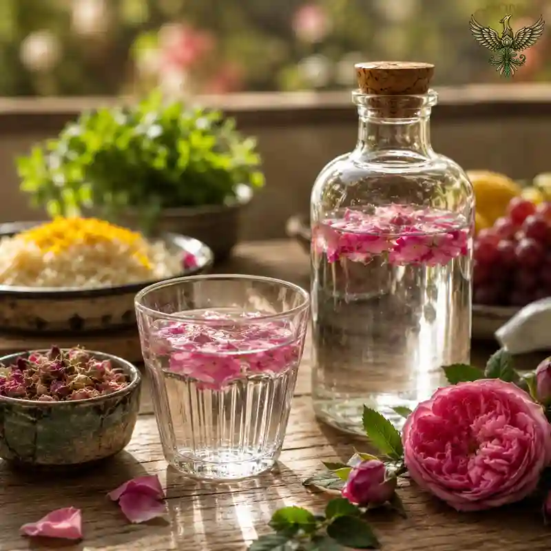 فواید گلاب برای معده و دستگاه گوارش | تأثیر گلاب بر هضم غذا 4 گلاب سنتی و فواید آن برای سلامت دستگاه گوارش
